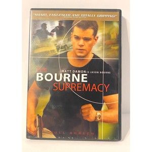 The Bourne Supremacy (DVD, 2004)